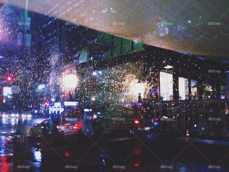 Rainy city