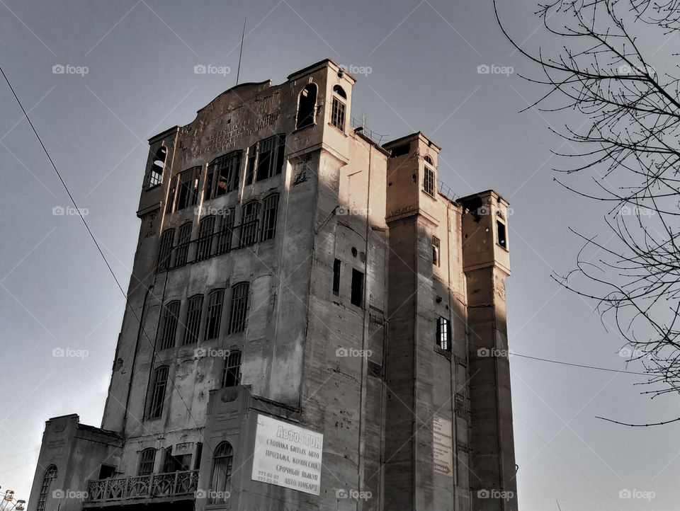 Old elevator building