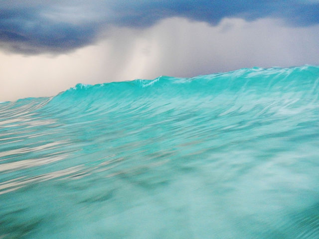 beach ocean sky pretty by 3rdandocean