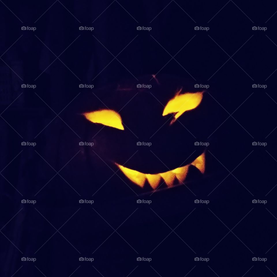 Halloween, Flame, Eerie, No Person, Moon