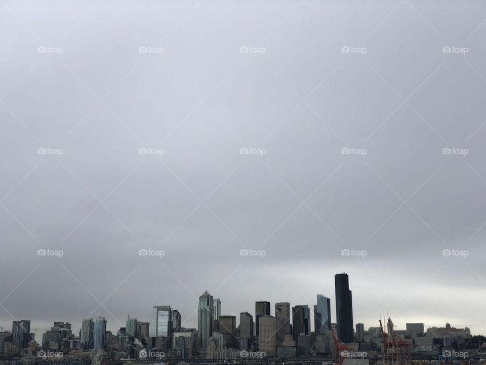City, Skyline, Downtown, Architecture, No Person