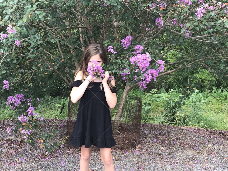 Stop and smell the flowers