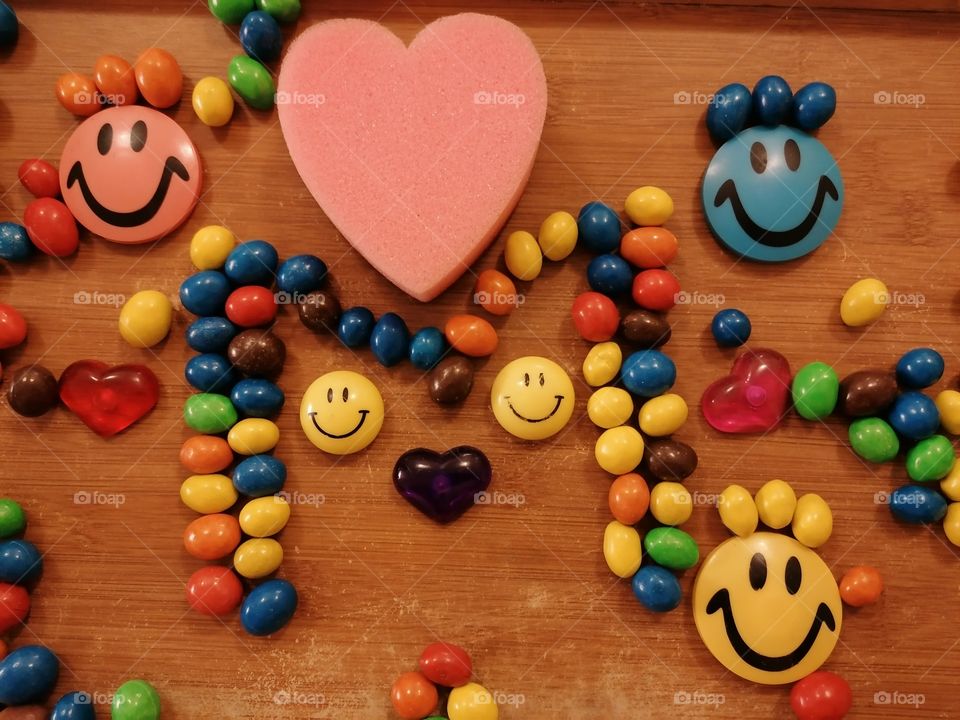 Be Creative with M & Ms