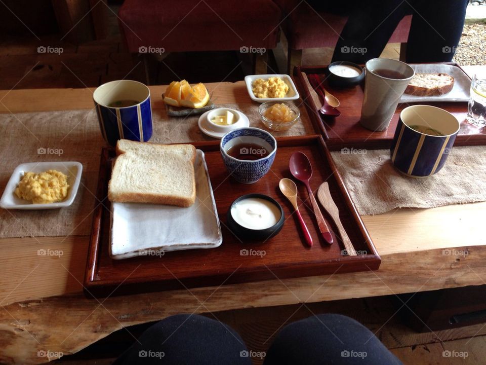 Breakfast in Japan