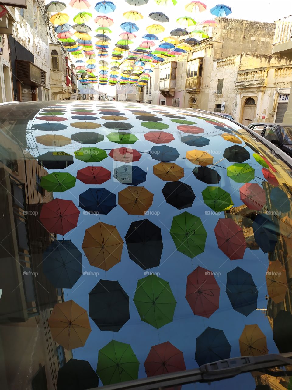 umbrella street