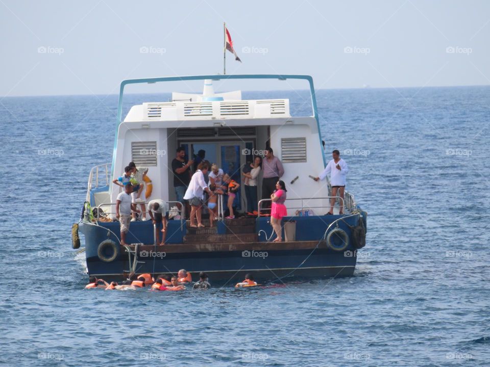 swimming hurghada summer