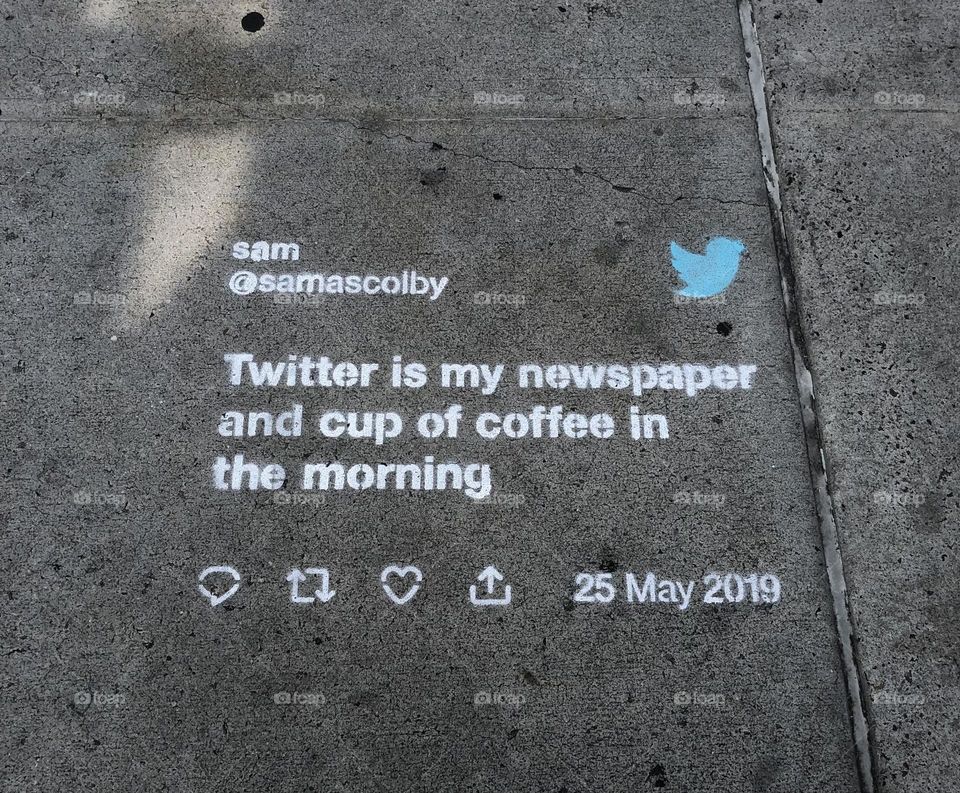 a relatable Tweet randomly found on the ground 