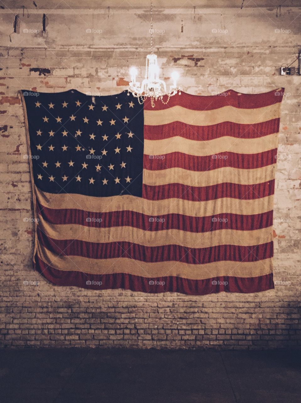 Faded old glory
