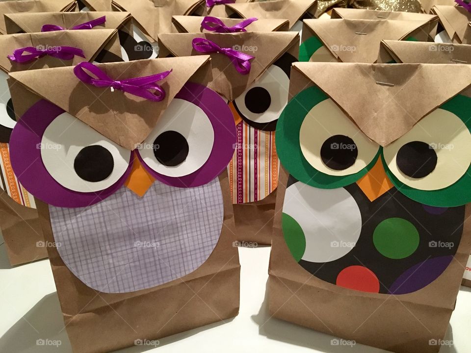 Owl Goodie Bags