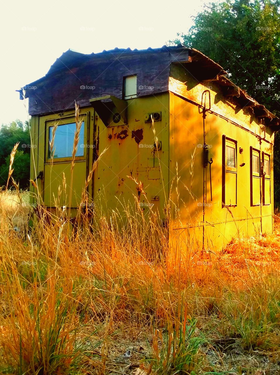 army train caboose