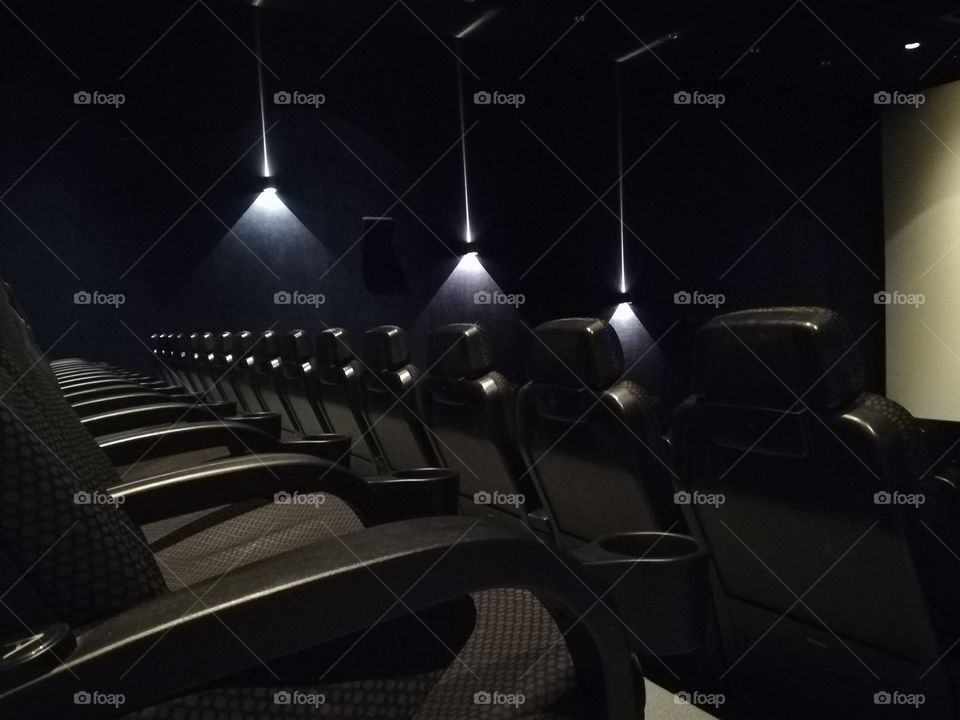 Cinema armchairs