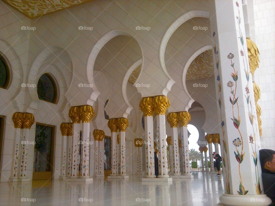 Sheikh Zayed grand mosque Abu Dhabi 