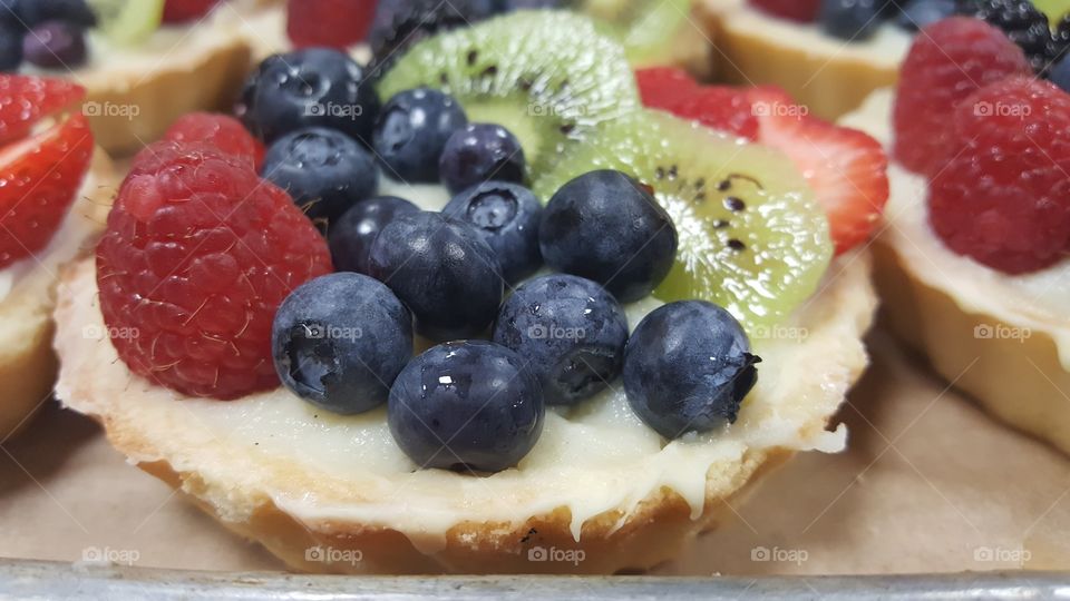 how about a fresh fruit tart to sooth the soul