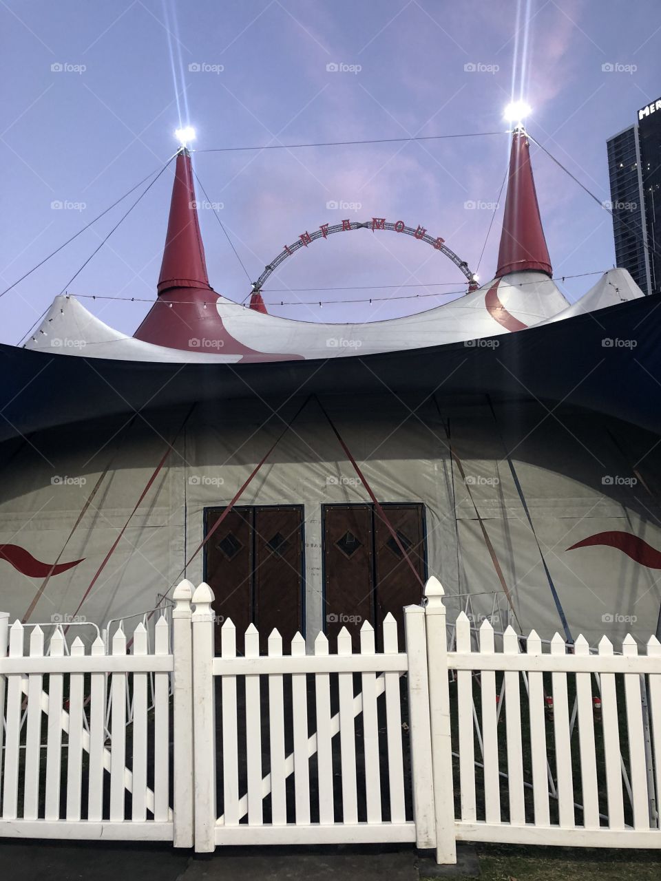 Circus tent