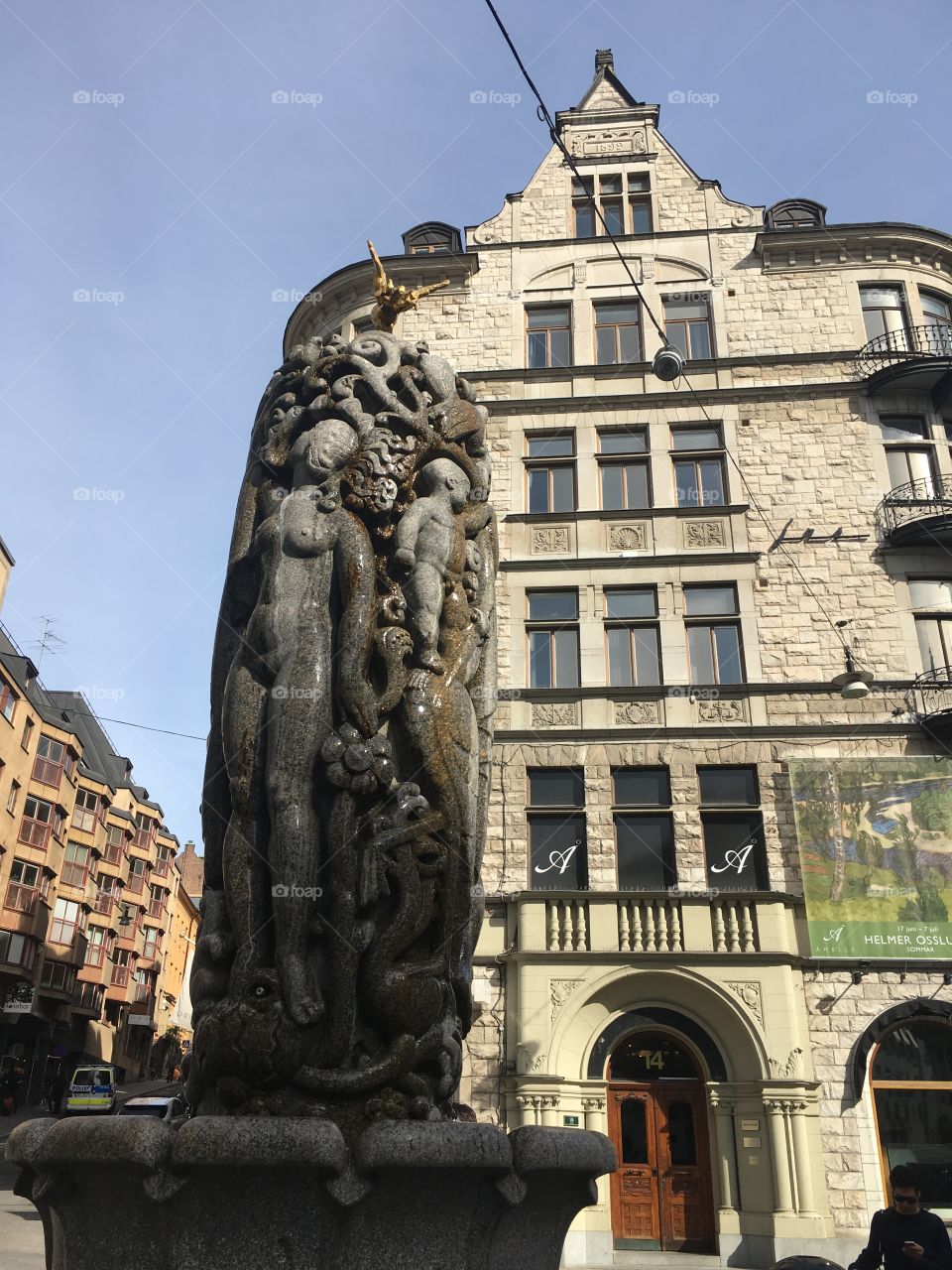 Stockholm statue