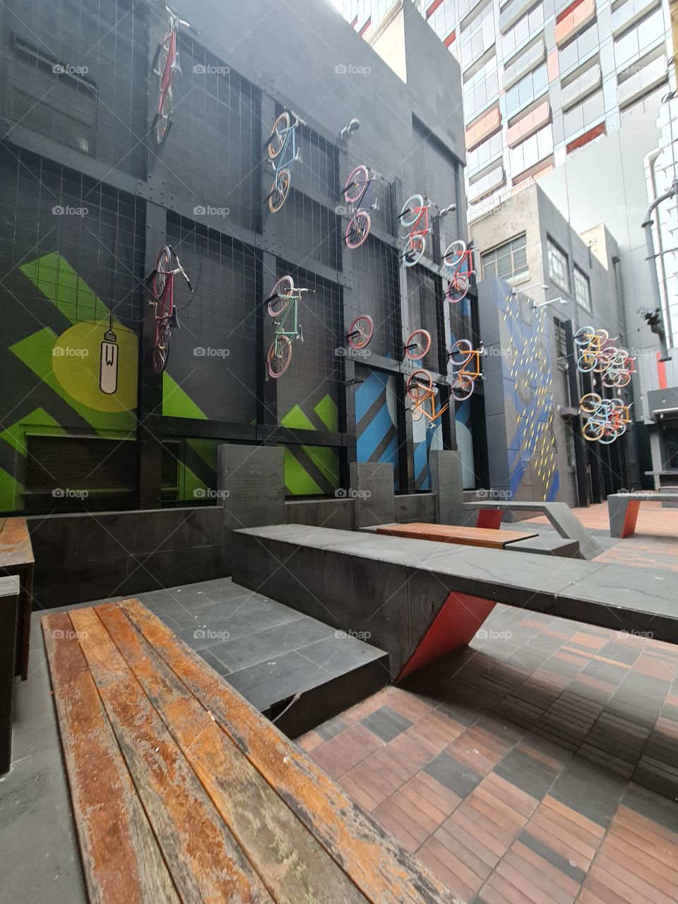 Melbourne CBD Building Artwork