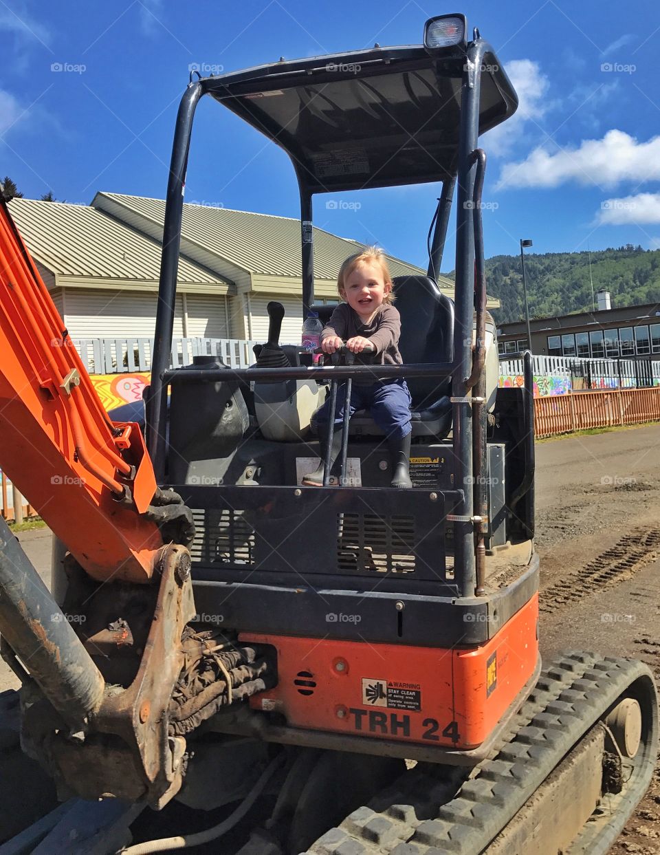 Mini Excavator Baby!