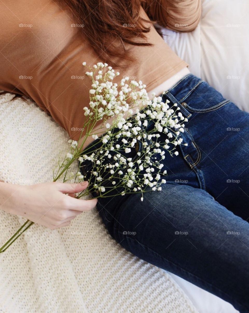 Weekends are for relaxation. Featuring fresh flowers. 