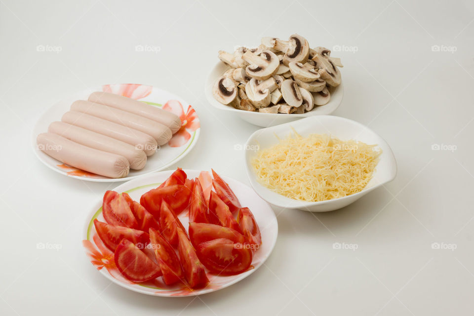 Pizza ingredients