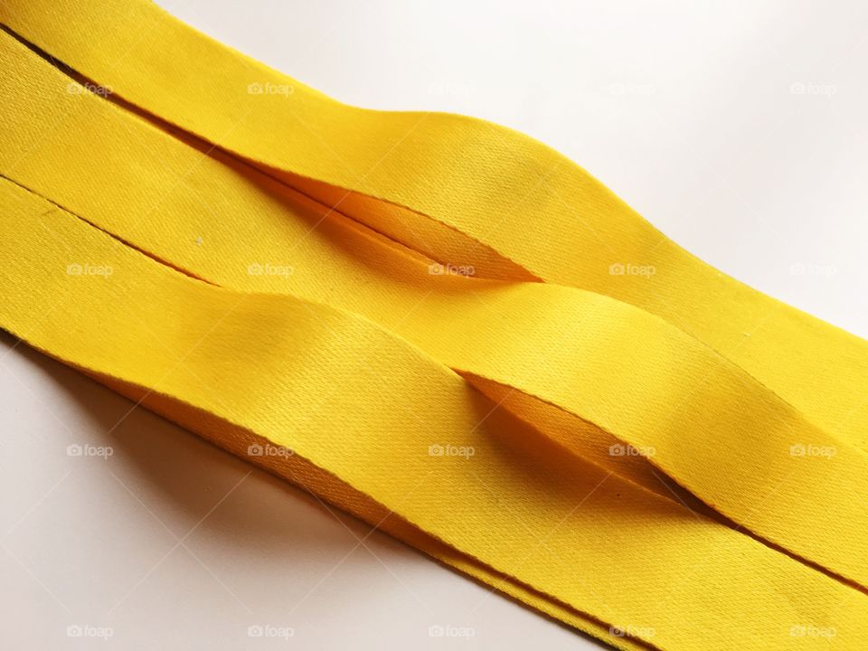 Yellow ribbon.