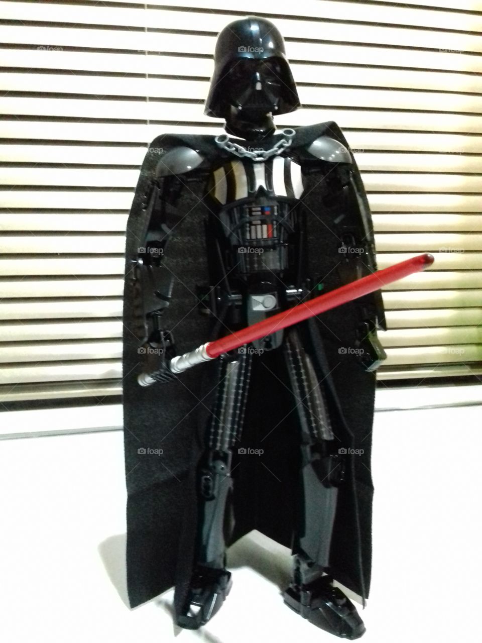 Formal product from LEGO group- LEGO Star Wars buildable figure of Darth Vader