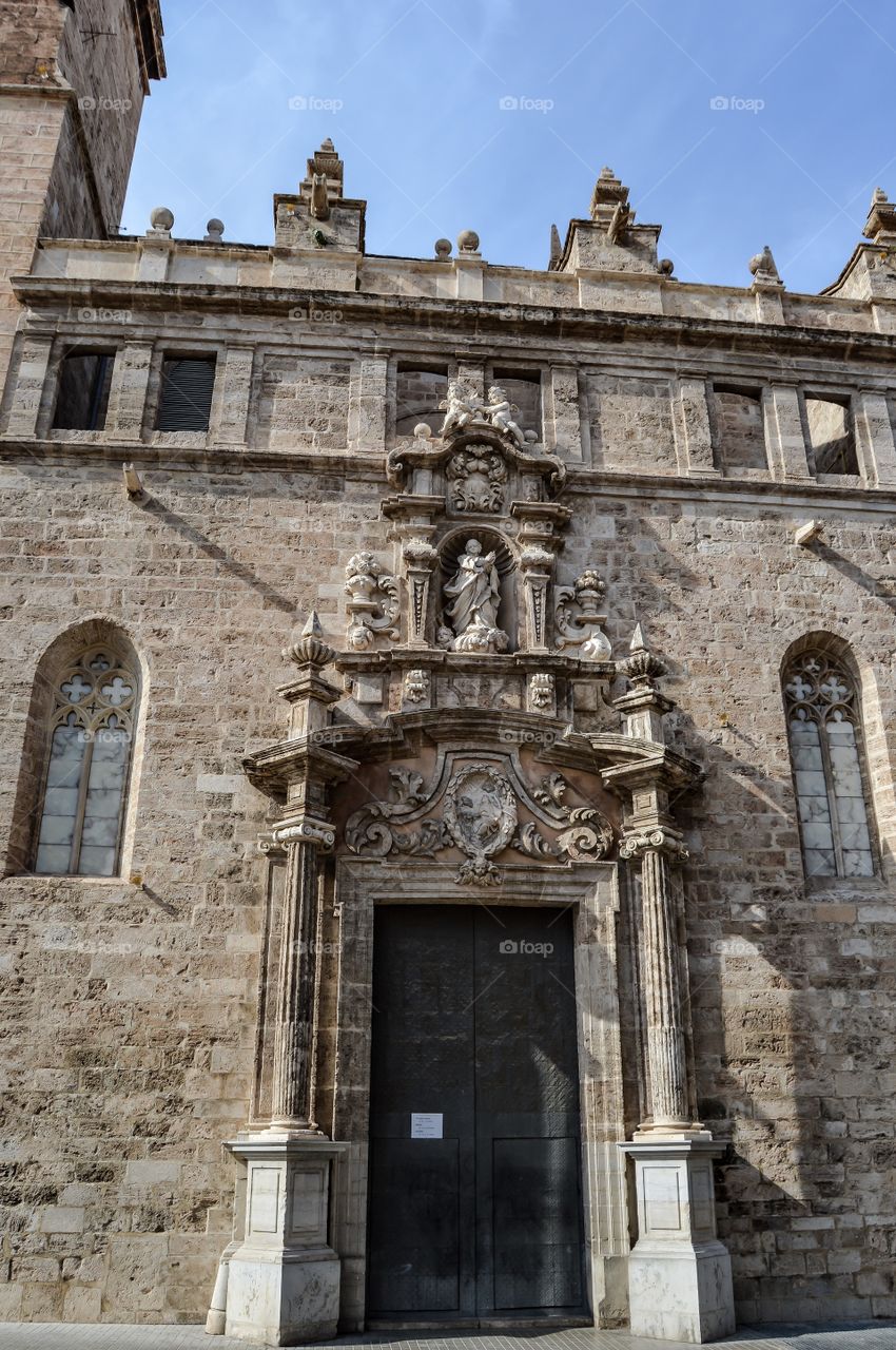 Iglesia de los Santos Juanes. Fachada Sur de la Real Iglesia de los Santos Juanes (Valencia - Spain)