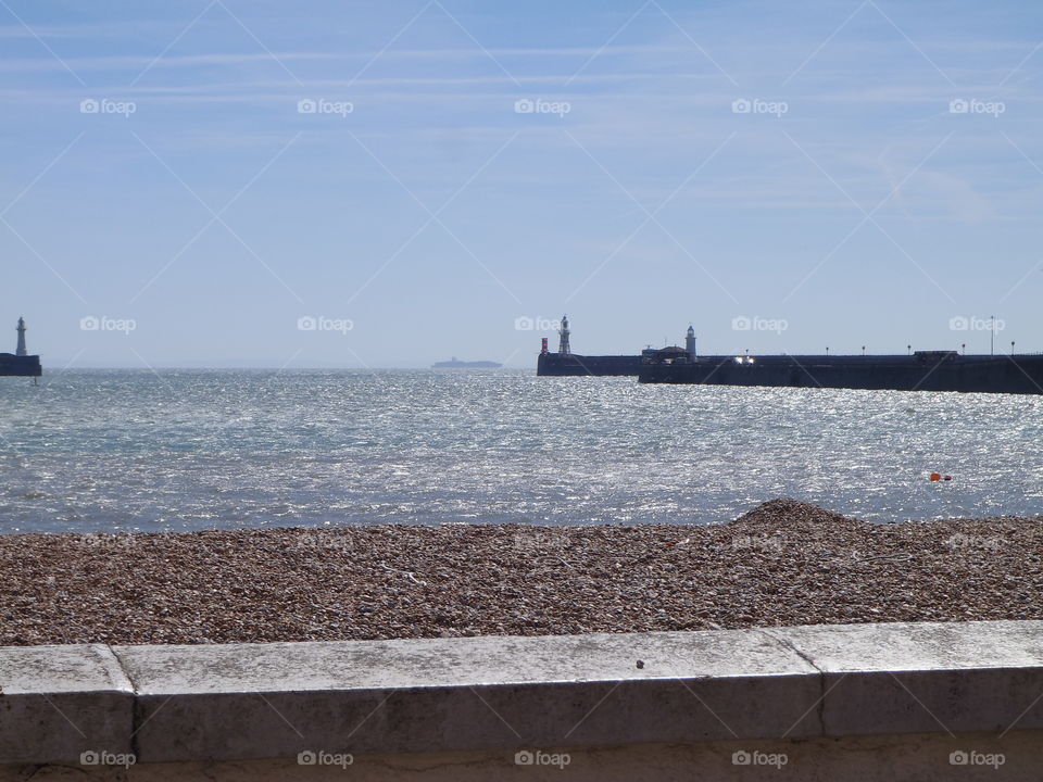 View from Dover beach 