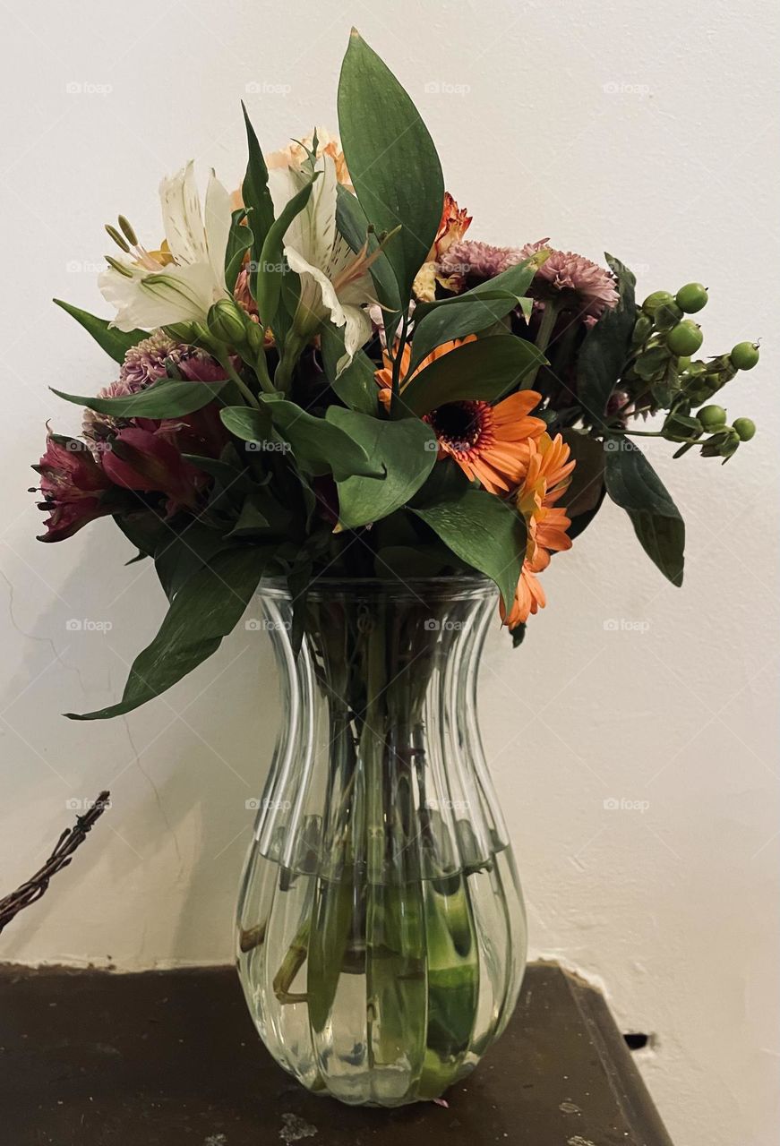 Bouquet in a vase