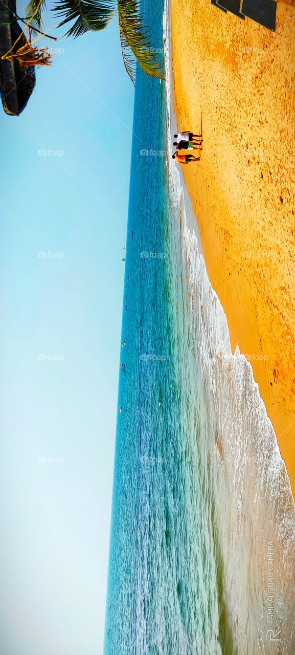 Baga Beach Goa enjoying with friends in summer vacation