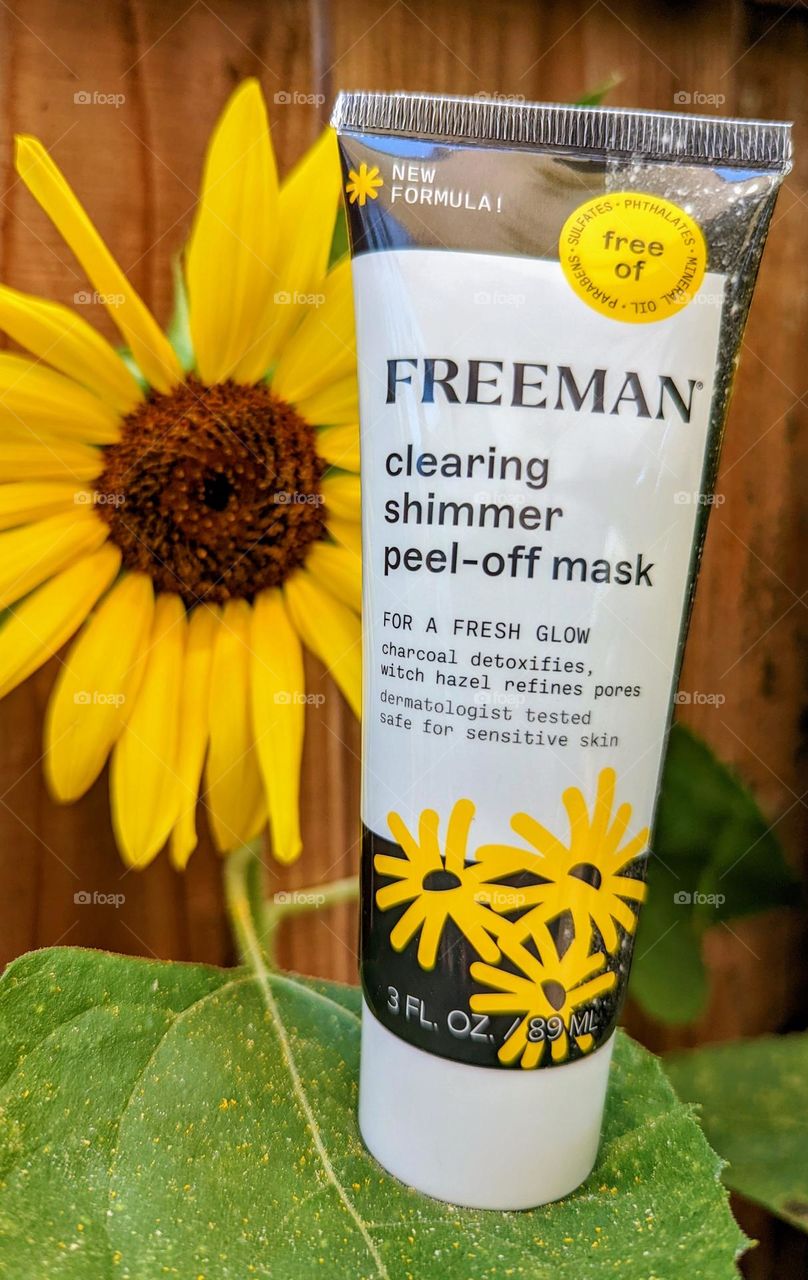 Shimmer Sunflower Beauty Mask
