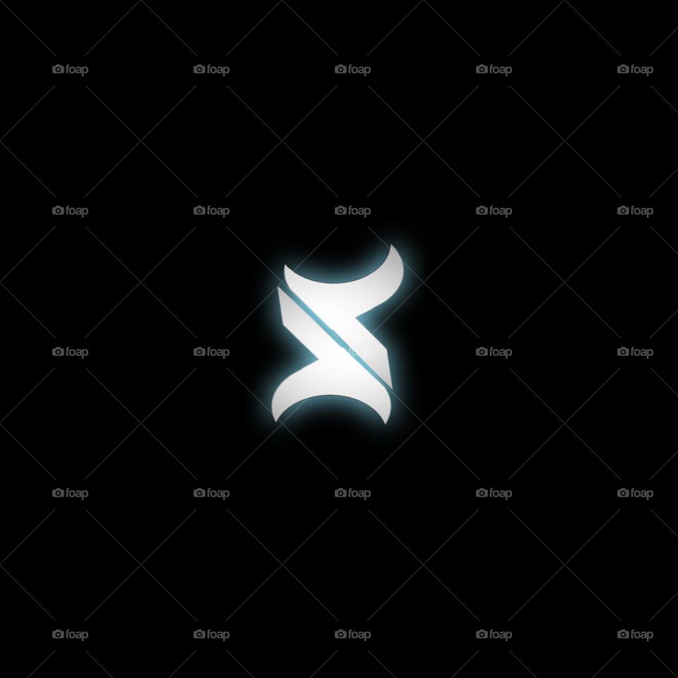 S logo with black background.