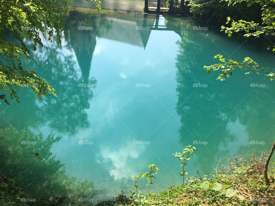 Blue lake 