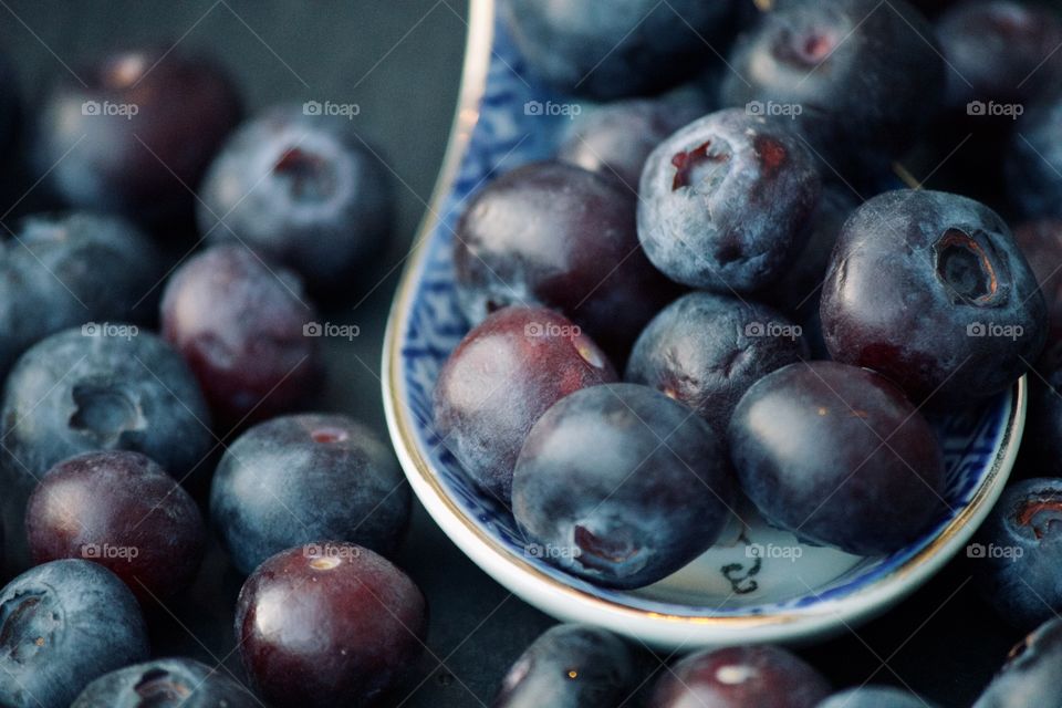 Blueberries from the garden 