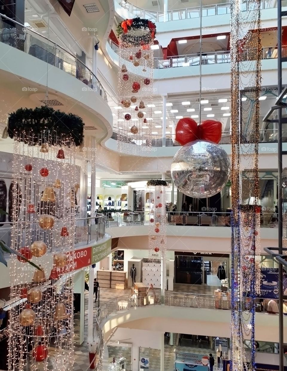 The store is in a festive mood