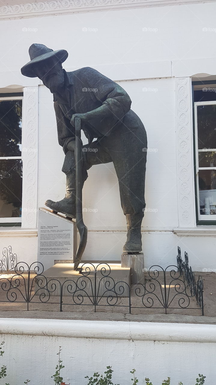 Statue in Stellenbosch South Africa