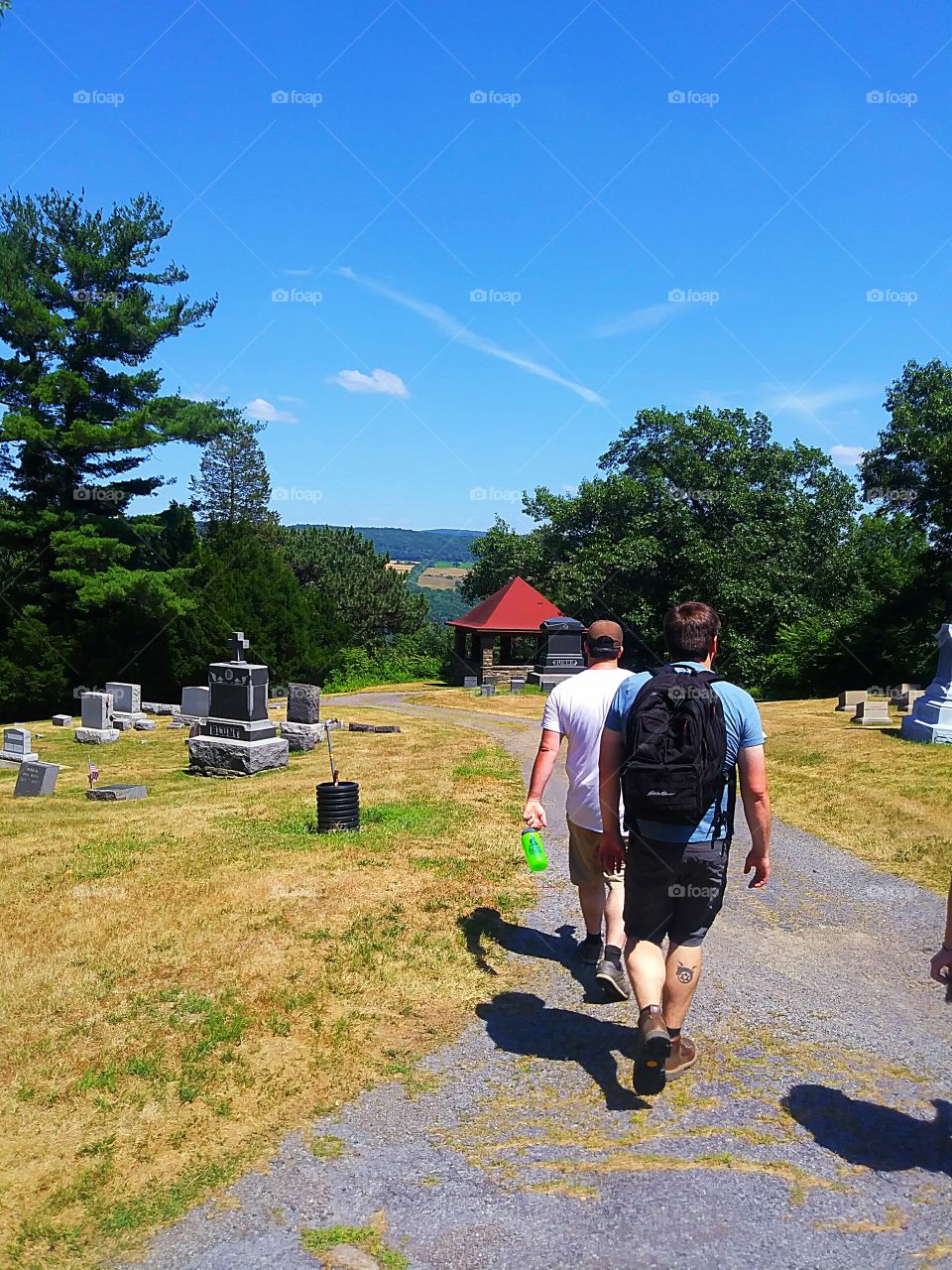 Walking in the cemetery in Watkins Glen NY. So peaceful.