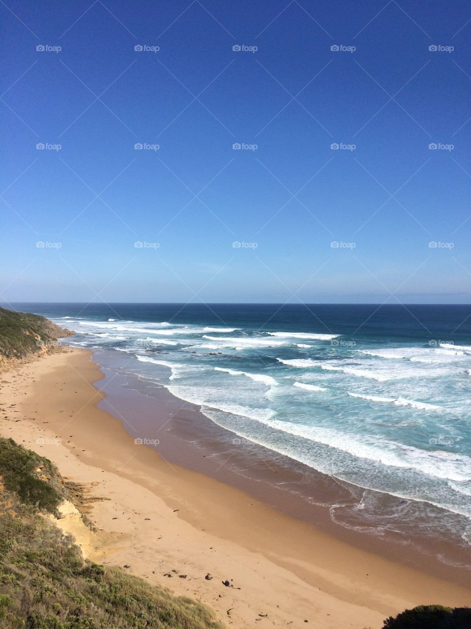 Beautiful beach in Australia twenty apostle
