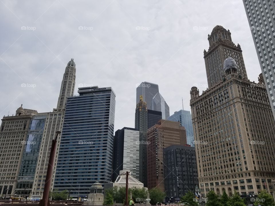 chicago daily sky