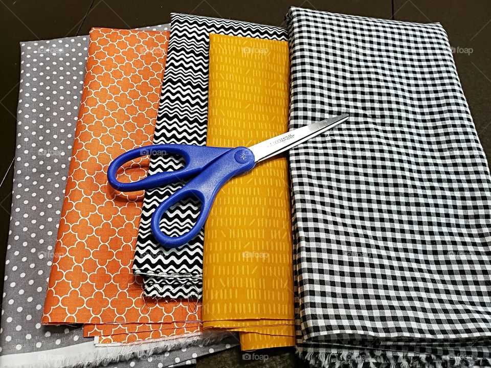 Fabric ready for crafting