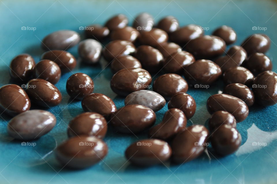 Chocolate covered almonds