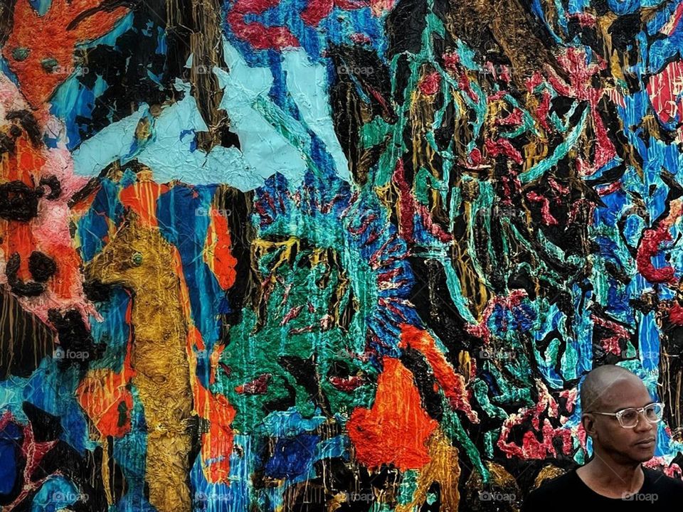 Mark Bradford masterpiece.