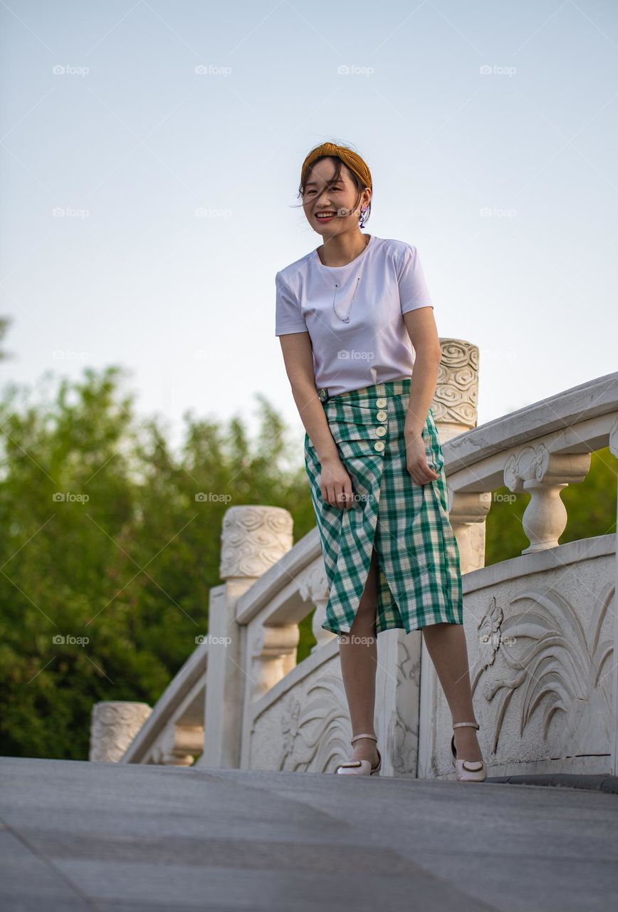 Her happiness was captured in my camera