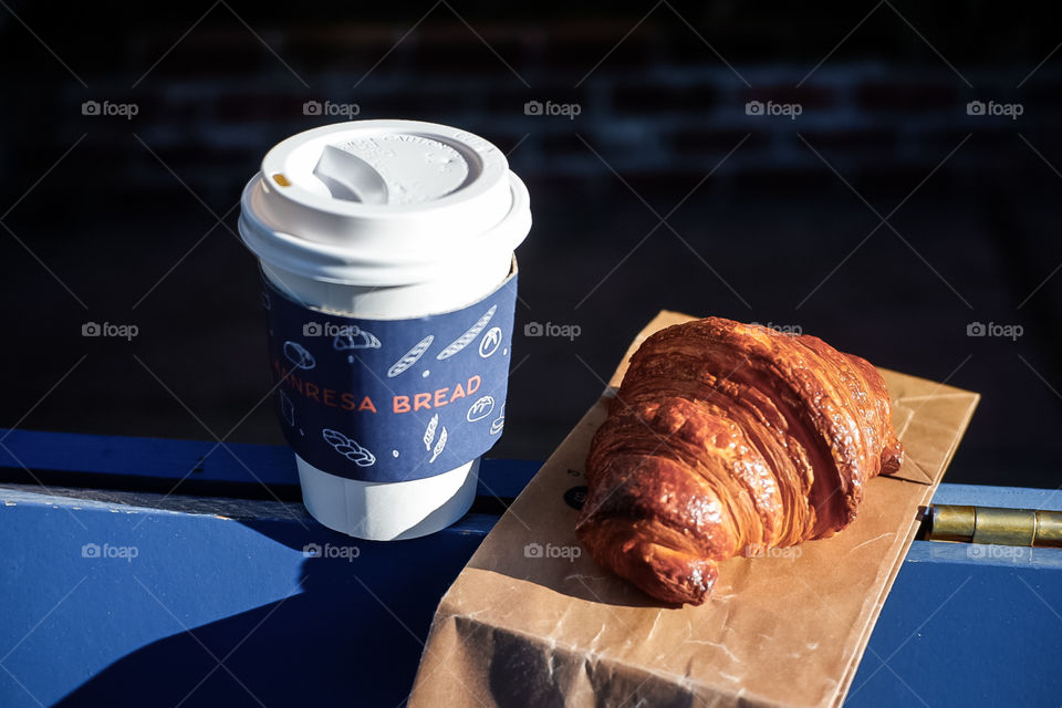 Coffee time. ❤️💚💙