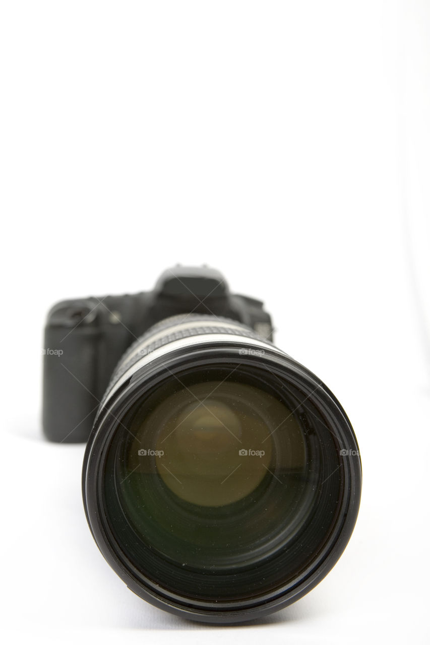 Lens, Aperture, Zoom, Equipment, Isolated