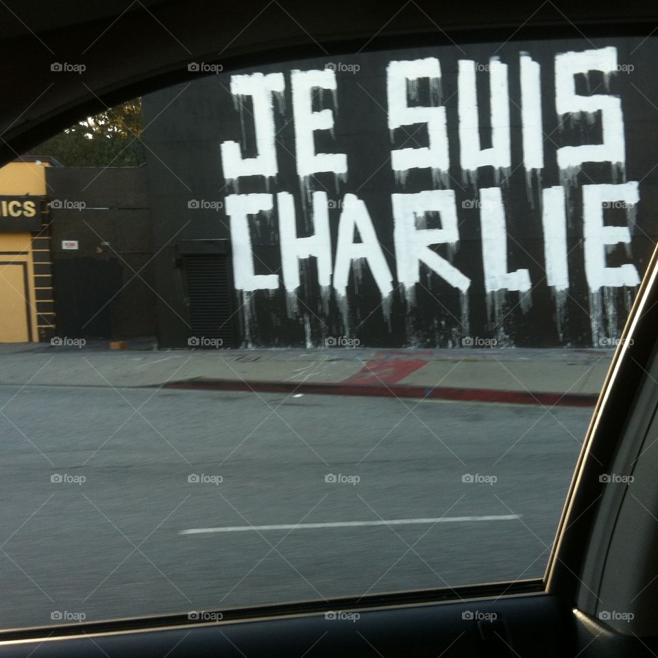 Je suis Charlie, La Brea, Los Angeles
