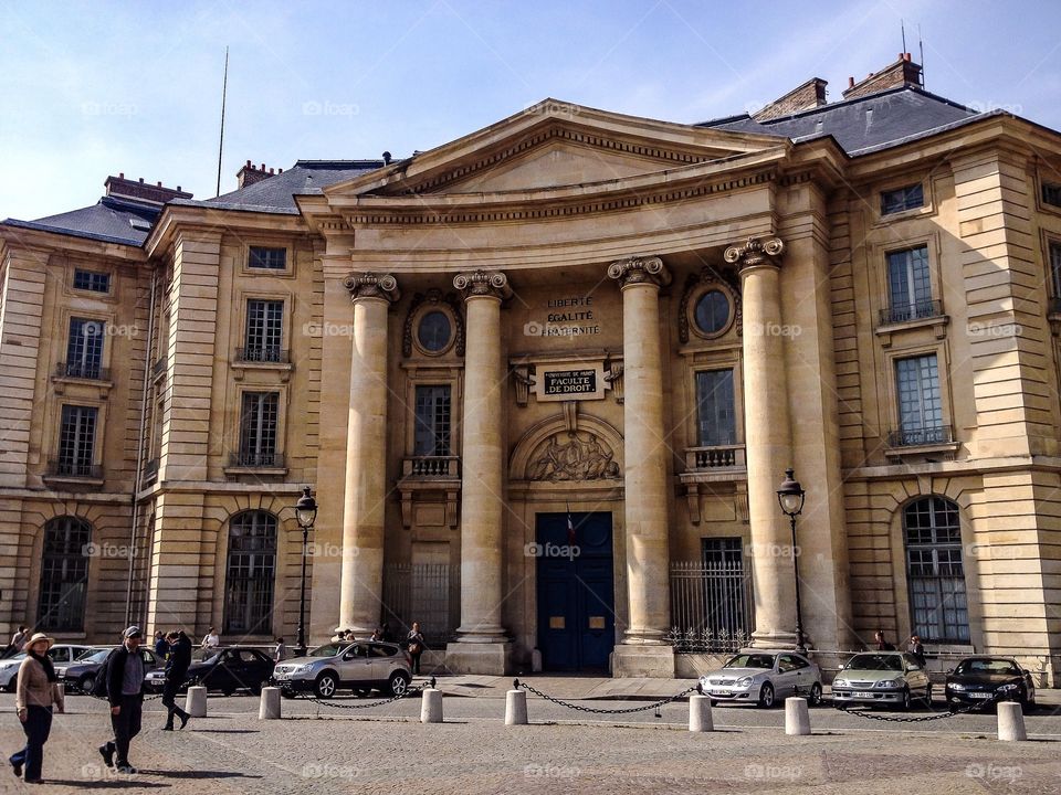 Facultad de Derecho. Edificio de Estudios de Derecho, Universidad de Paris Pantheon-Sorbonne (Paris - France)