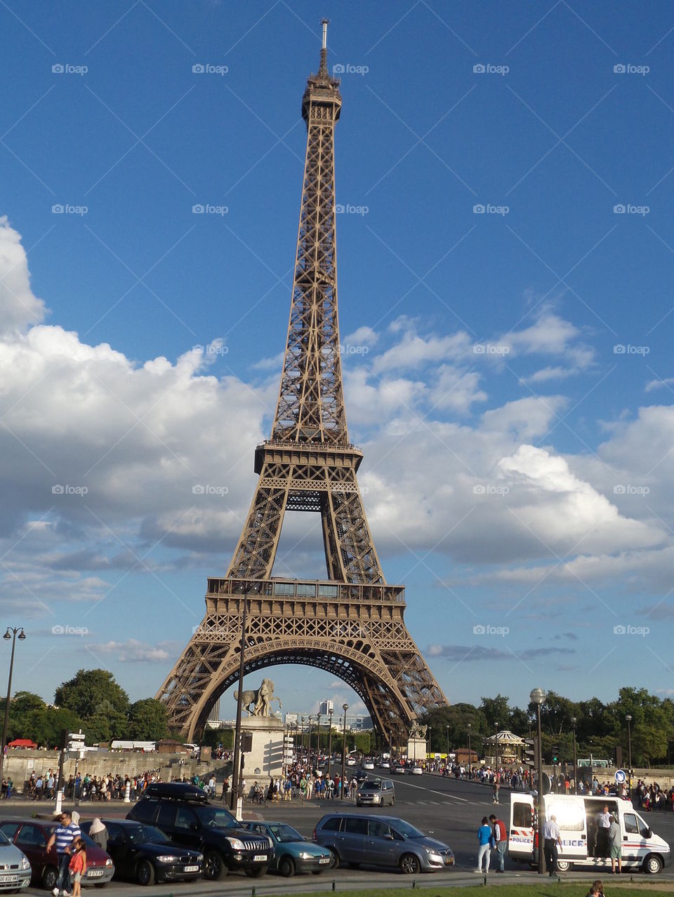 Eiffel Tower on my camera