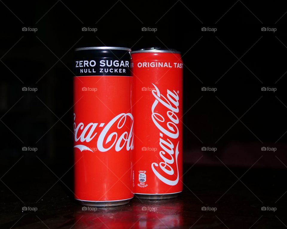 Coca-Cola cans