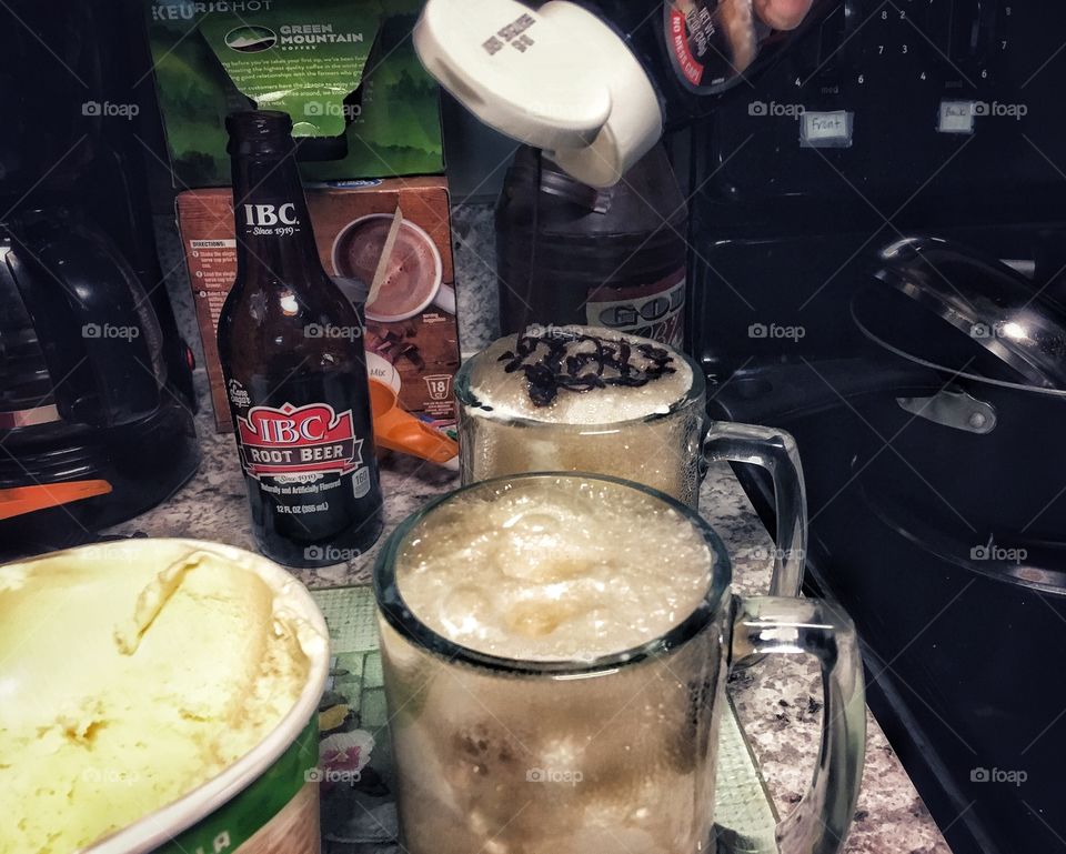 Root beer floats are the best! 