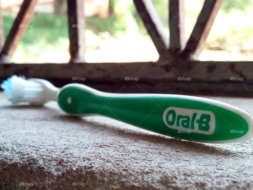 oral-B toothbrush